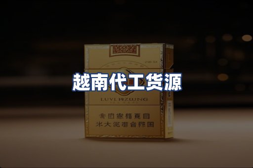 越南代工货源
